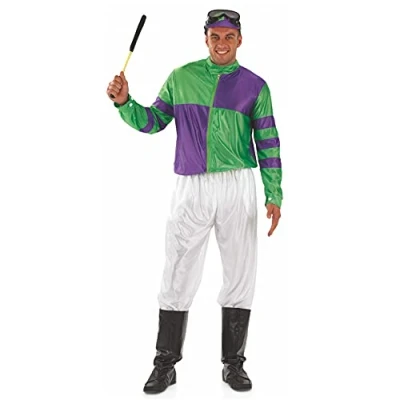 Afbeelding van Fun Shack Jockey kostuum voor heren, carnaval, maat S