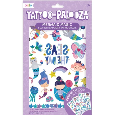 Afbeelding van Ooly kindertattoos zeemeerminnen