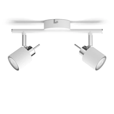 Afbeelding van Philips Meranti opbouwspot 2 lichts wit
