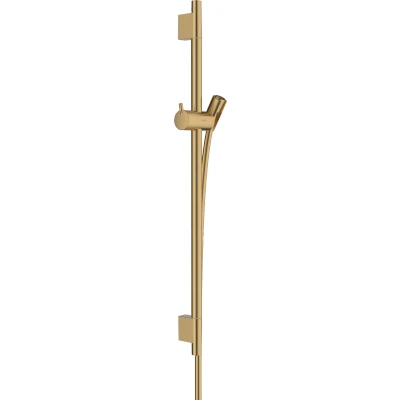 Afbeelding van Hansgrohe Unica S Puro glijstang 65 cm met doucheslang Brushed