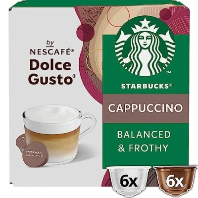 Afbeelding van Starbucks Nescafe Dolce Gusto Cappuccino 120 g