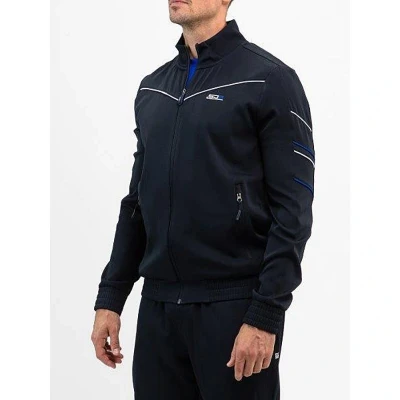 Afbeelding van Sjeng Sports Alistar Trainingsjack Heren Blue Neon L Tennis Jack