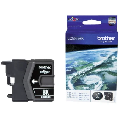 Afbeelding van Brother LC 985BK Inktcartridge Zwart