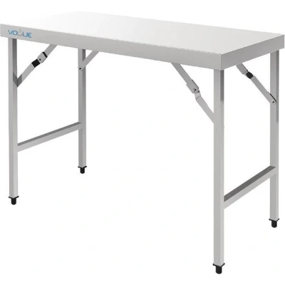 Afbeelding van Vogue inklapbare RVS werktafel 180cm
