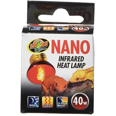 Afbeelding van Zoo Med nano Infrared verwarmingslamp voor terrarium, 40 W