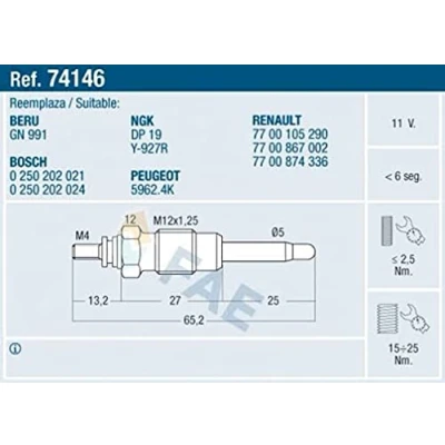 Afbeelding van Fae Gloeibougie 74146