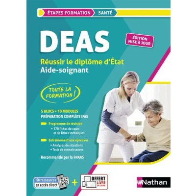 Image de Réussir le DEAS diplôme d&#039;État Aide soignant 2023