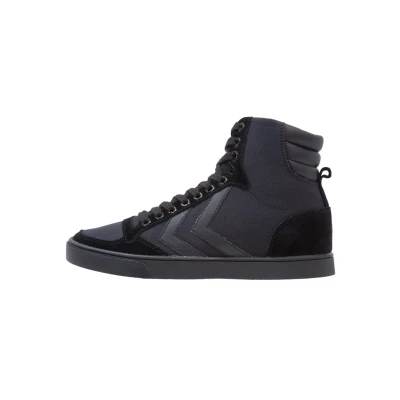 Afbeelding van Hummel Slimmer Stadil Tonal Sneakers hoog, Maat: 39, Black Leer en textiel