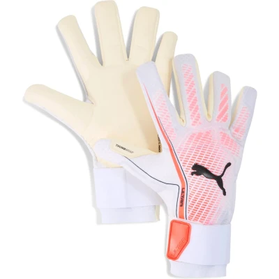 Afbeelding van Puma Ultra Ultimate Hybrid White Glowing Red Keepershandschoenen Maat 7
