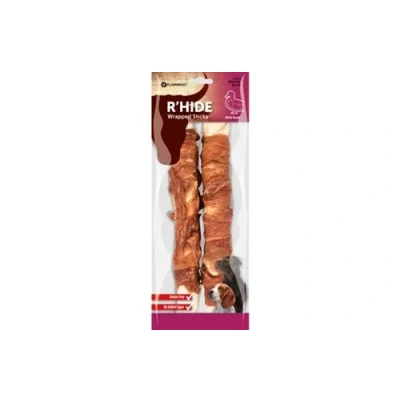 Afbeelding van Hondensnack R&#039;Hide Duck Wrapped Stick 40 mm x 25 cm 2 stuks