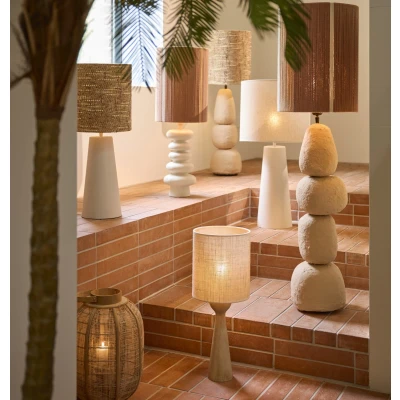 Afbeelding van Light&amp;living Lampvoet Ø22x72 cm MARREE licht terra