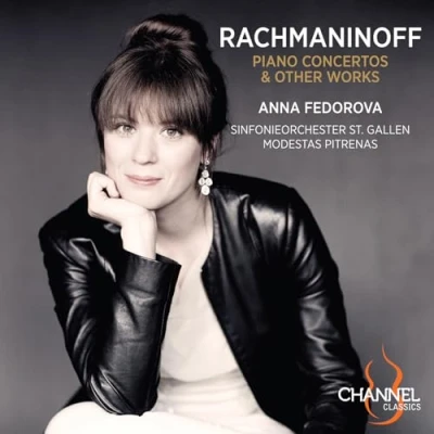 Afbeelding van Anna Fedorova, Sinfonieorchester St. Gallen, Modestas Pitrenas Rachmaninoff: Piano Concertos &amp; Other Works (3 CD)