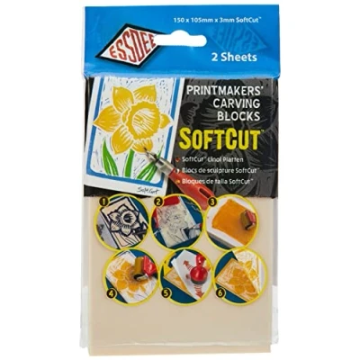 Afbeelding van Essdee SoftCut carving blocks A6 2 stuks