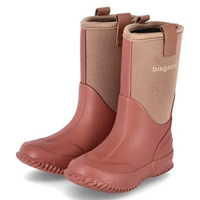 Afbeelding van Bisgaard Regenlaarzen voor baby&#039;s en kinderen Neo Thermo Oud roze maat 34EU