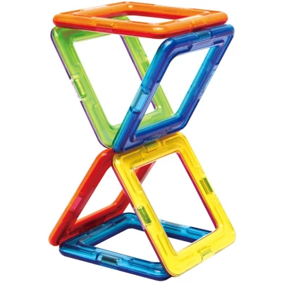 Afbeelding van Magformers Square Set 6 Onderdelen Magnetische Bouwset