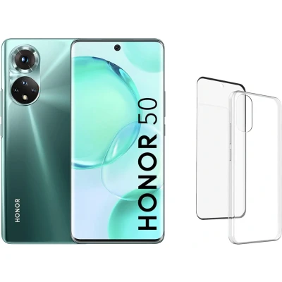 Afbeelding van HONOR 50 5G Snel, stijlvol en krachtig 108MP Quad Camera 120Hz OLED 66W SuperCharge