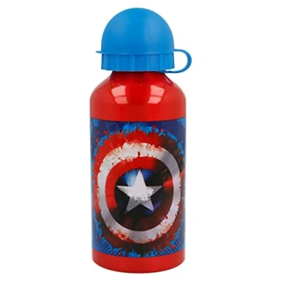 Afbeelding van Stor Bouteille Aluminium 400 ML Capitan America Icon