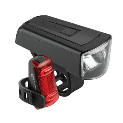 Afbeelding van Verlichtingsset Axa Dwn Set 70 Lux USB C oplaadbaar