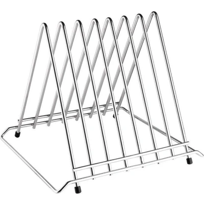 Afbeelding van Hygiplas Heavy Duty RVS Snijplankrek 7 Sleuven CH052