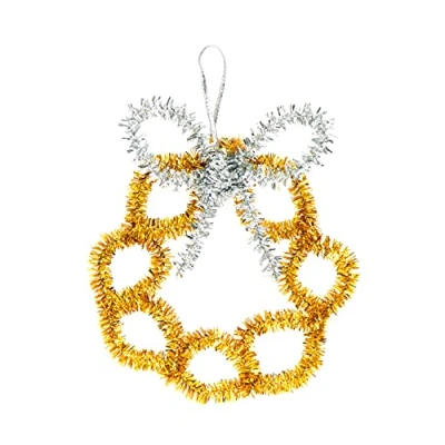 Afbeelding van Baker Ross Chenillegaren goud zilver (72 stuks) creatief materiaal voor kinderen en volwassenen EX9231