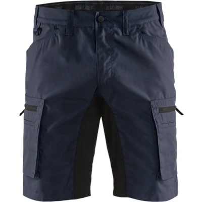 Afbeelding van Blaklader Service short stretch 1449 1845 Donker marineblauw/Zwart C54