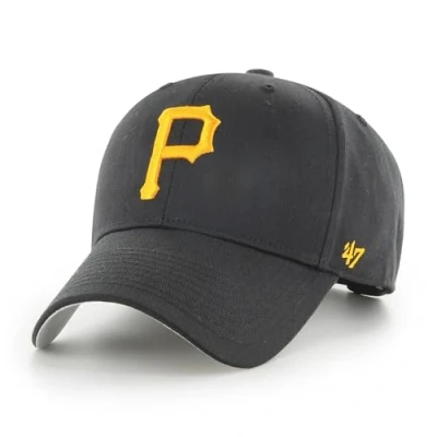 Afbeelding van &#039;47 MLB Pittsburgh Pirates Raised Basic Unisex Pet, Maat: One Size, Black