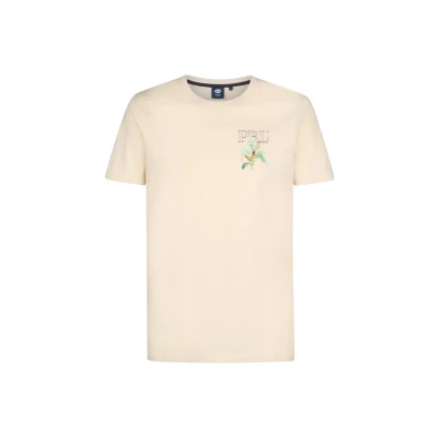 Afbeelding van Petrol Industries Tshirt print, Heren, Maat: Small, Seashell