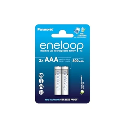 Afbeelding van Panasonic eneloop, voorgeladen, blisterverpakking (2 pack) BK 4MCDE/2BE oplaadbare batterij NiMH, Mi