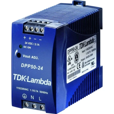 Afbeelding van TDK Lambda DPP50 48 DIN rail netvoeding V/DC 1.05 A 50 W Aantal uitgangen: 1 x Inhoud: stuk(s)