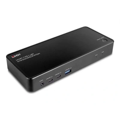 Image de LINDY Station d&#039;accueil USB C 3.2 HDMI, DP GigE
