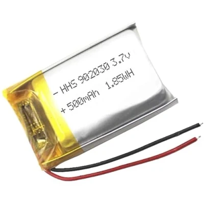 Afbeelding van YUNIQUE België 501220 oplaadbare lipo batterij voor mobiele telefoon, video, MP3, MP4, LED, GPS 3,7 V, 80 mAh