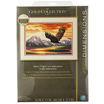 Afbeelding van Dimensions Silent Flight borduren (pakket)