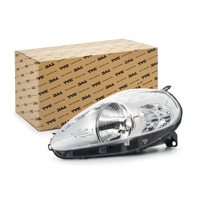 Afbeelding van TYC 20 0850 25 2 Koplampen Links H4 voor rechtsrijdend verkeer Met elektromotor FIAT: Grande Punto Hatchback