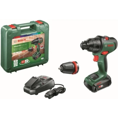 Afbeelding van Bosch Home and Garden AdvancedImpact 18 Accu klopboor/schroefmachine Incl. accu, koffer, lader