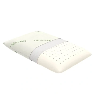 Afbeelding van bonmedico Ergonomisch traagschuim kussen 40 x 68 cm Met bamboe kussensloop