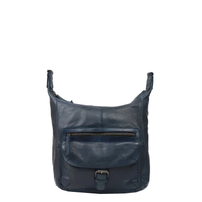 Afbeelding van Bear Design Anna Schoudertas blue Damestas