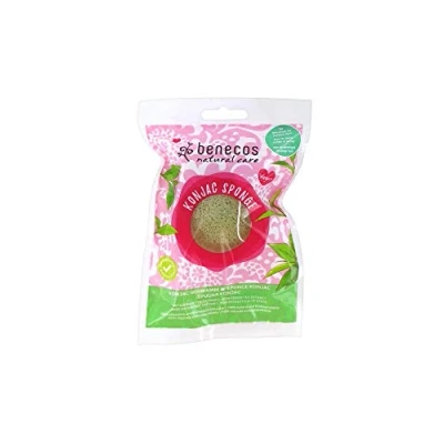 Afbeelding van Benecos Natural Konjac Sponge green tea
