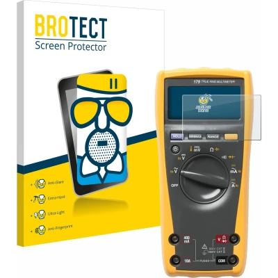 Afbeelding van BROTECT Screenprotector voor Fluke 179 multimeter Folie Beschermfolie Beschermglas matte