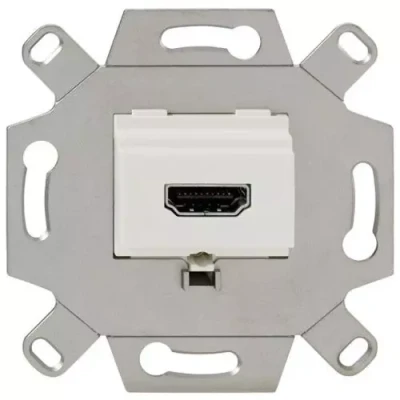 Afbeelding van Rutenbeck HDMI inbouwelement wit