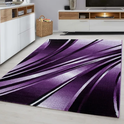Afbeelding van Parma Design Vloerkleed Paars Laagpolig 80x300 cm