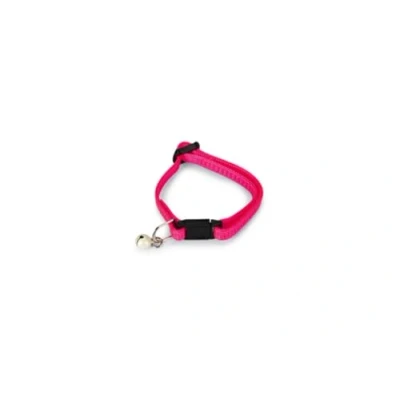 Afbeelding van Beeztees Kittenhalsband Nylon Fel Roze 16 23 cm