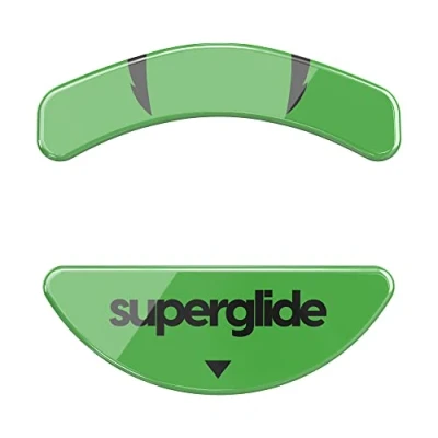 Afbeelding van Superglide Ultra sterke en onberispelijke glazen pads, supersnelle, gladde duurzame zool voor Razer Viper Mini [groen]