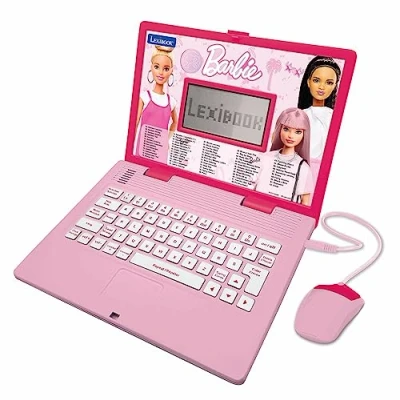 Image de Ordinateur éducatif bilingue Barbie 124 Activités en Anglais / Français