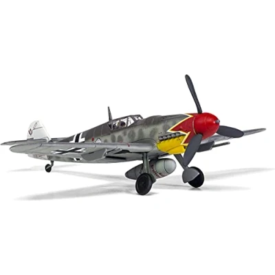 Afbeelding van 1:72 Airfix 02029B Messerschmitt Bf109G 6 Plane Plastic Modelbouwpakket