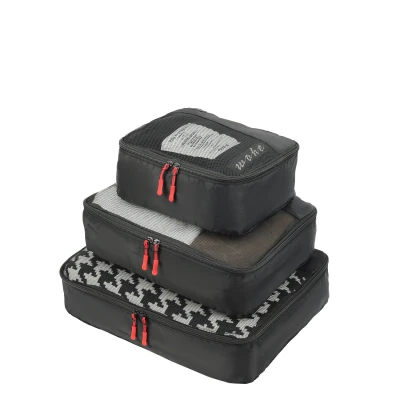Afbeelding van Decent Packing Cube Set black