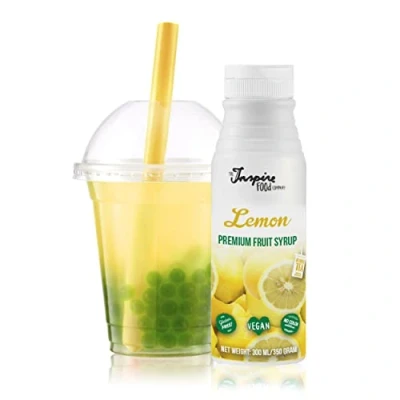 Afbeelding van Sirop de fruits pour Bubble tea Citron 300ml