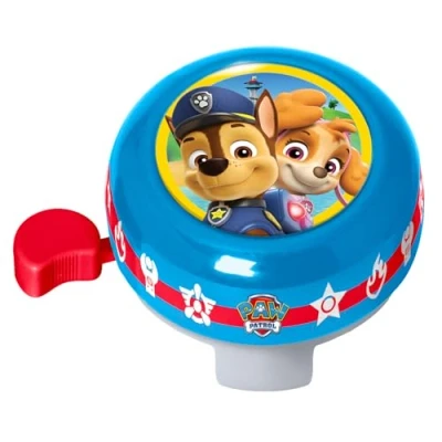 Afbeelding van Nickelodeon Paw Patrol Fietsbel Blauw/Rood Staal &amp; Kunststof