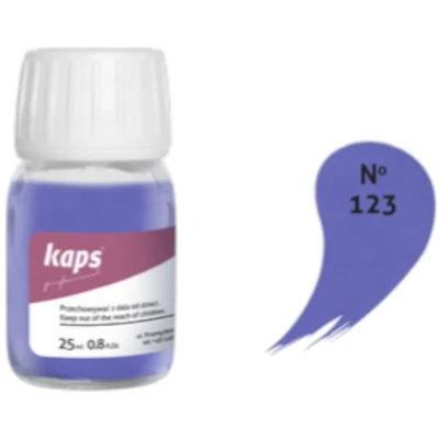 Afbeelding van Kaps super color leer &amp; kunstleer verf inc.cleaner (123) Paars 25ml