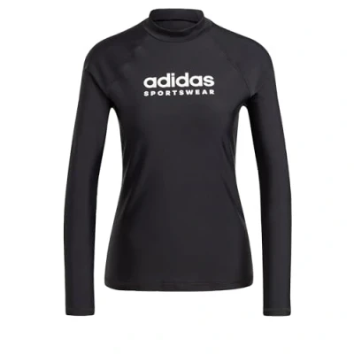 Afbeelding van adidas Sportswear Surfshirt, Dames, Maat: XS, Black