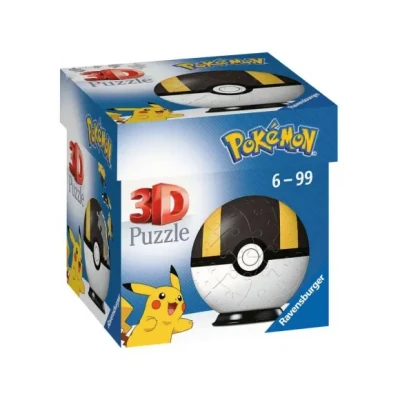 Afbeelding van Ravensburger Puzzelbal 54 stukjes Pokemon Ultraball